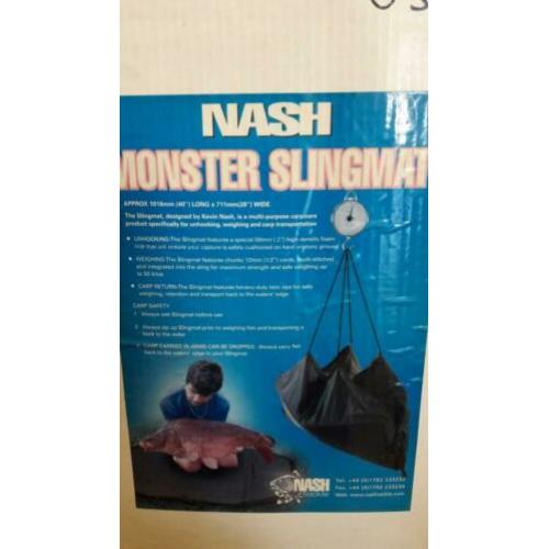 Karper NASH Monster Slingmat 1 meter bij 70cm groen