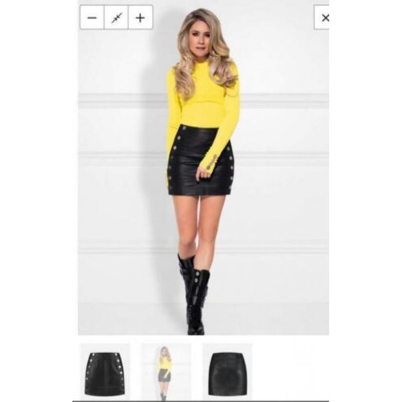 Nikkie by kate moss, rok, leer