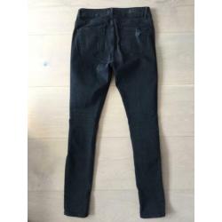 Zwarte destroyed skinny jeans Costes - 29/32