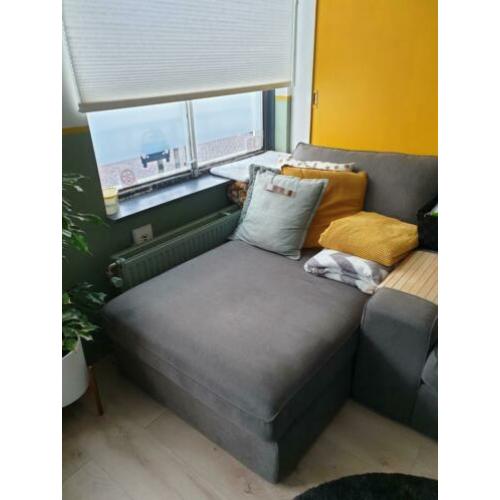 Chaise Longue IKEA Kivik Borred grijs/ groen