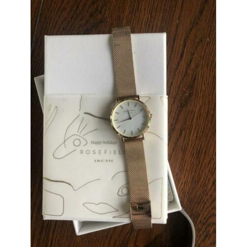 Rosefield horloge Rose gold met twee verschillende bandjes