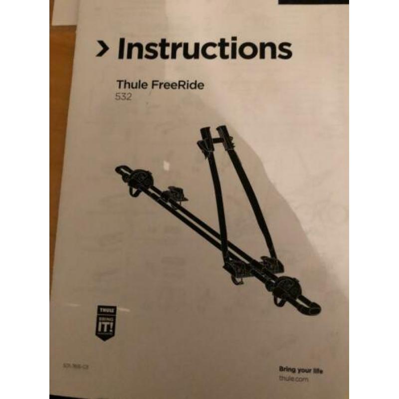Thule 532 fietsdrager (dak)