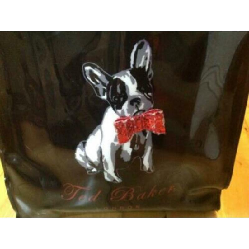 Ted baker tas zwart met hondje