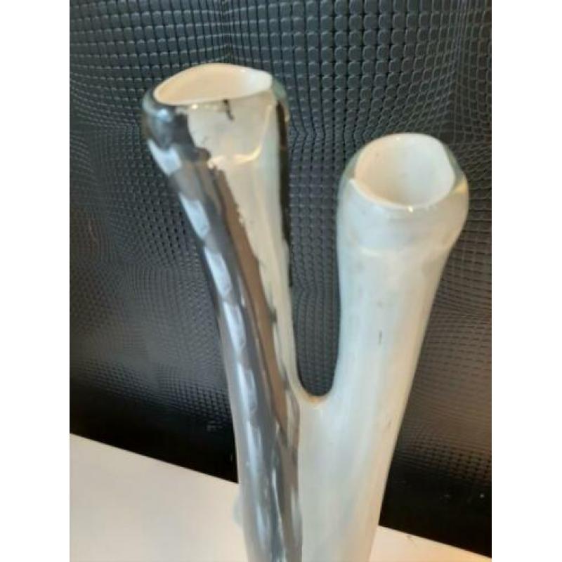 Grote vaas dubbele opening 53cm !