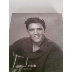 Elvis op canvas