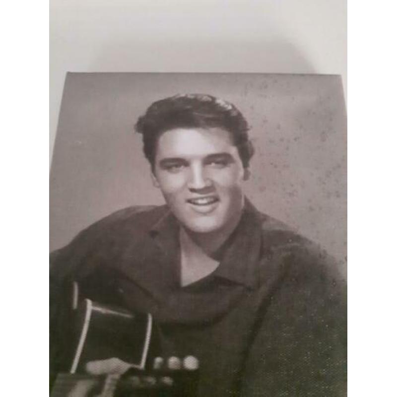 Elvis op canvas