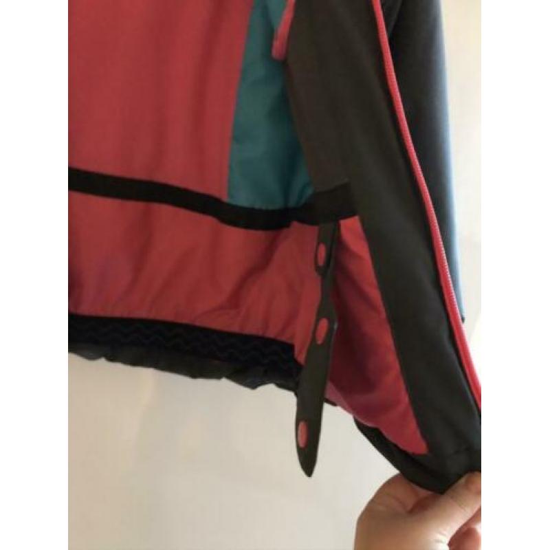 Snowboard skijas winterjas zwart roze 146 decathlon Wedze