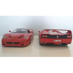 2 x Ferrari F50 BBURAGO 1:18