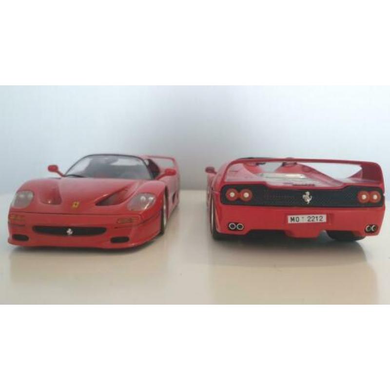 2 x Ferrari F50 BBURAGO 1:18