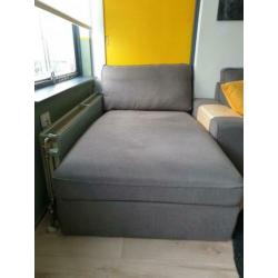 Chaise Longue IKEA Kivik Borred grijs/ groen