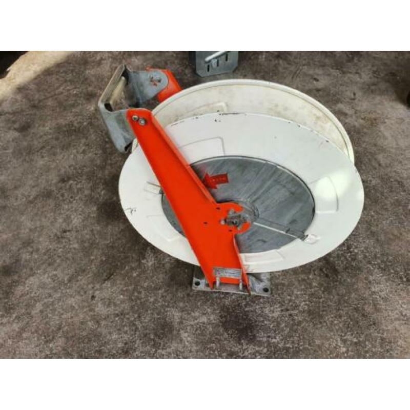 Oliehaspel, Slanghaspel met 3x 10 meter slang en oliepistol