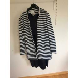 Lange blazer met streep Inshape