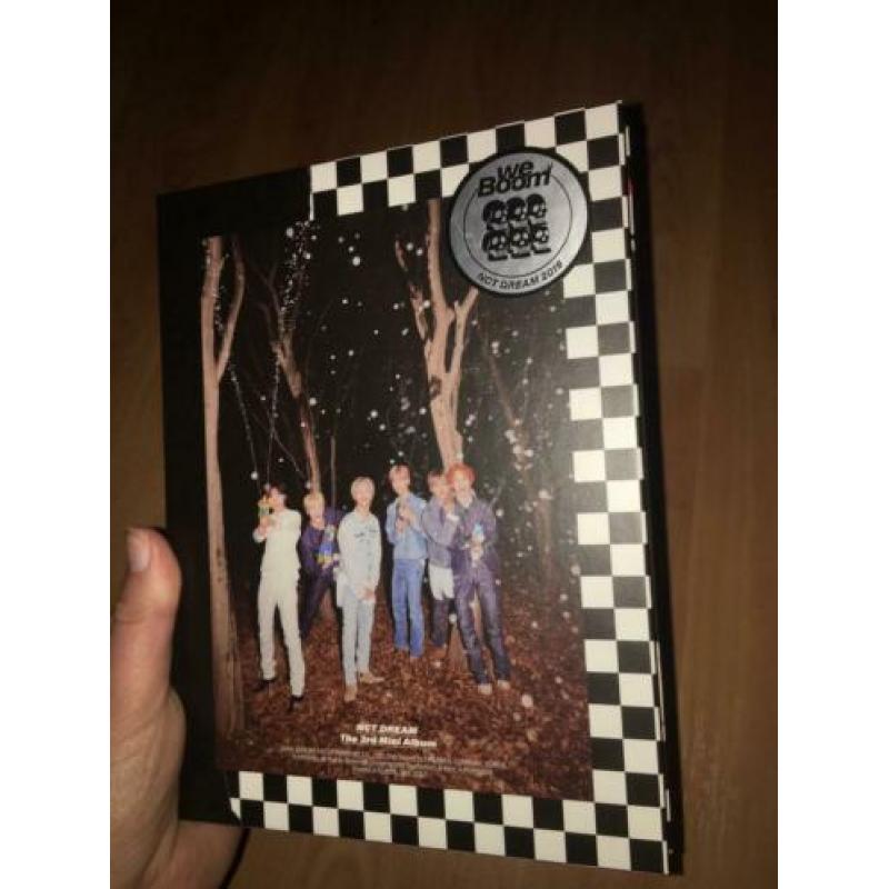 nct dream we boom (chenle pc + jeno) kpop album