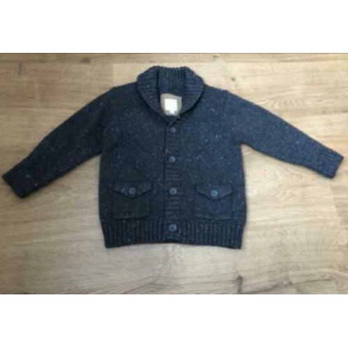 hd1 Mooi grijs vest merk losan maat 86