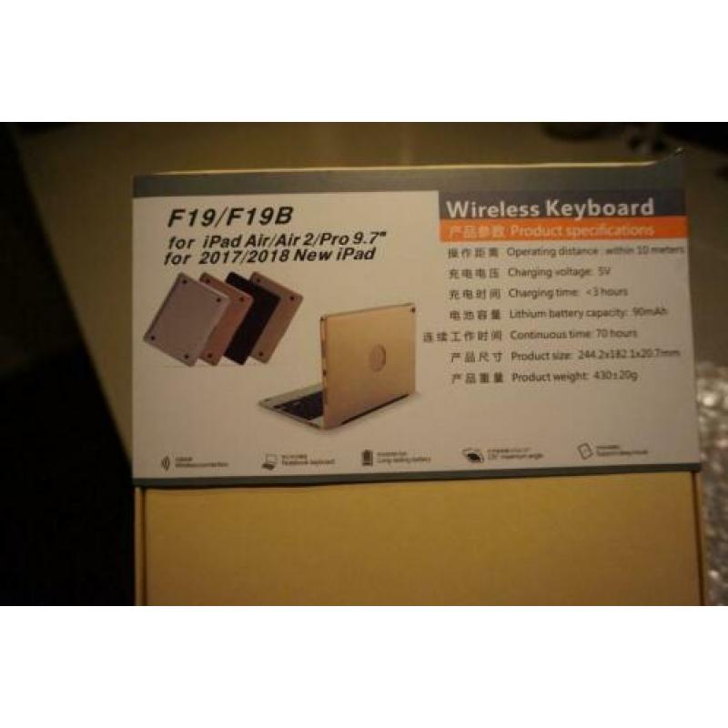 Tablet hoes, toetsenbord, wireless keyboard