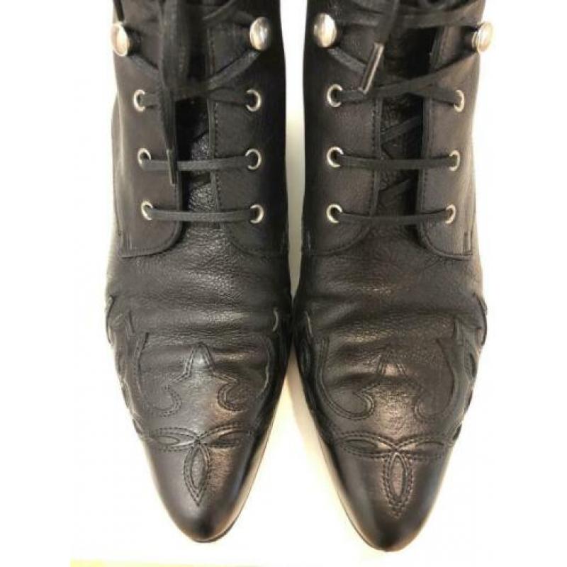 Saint Laurent laarsjes zwart 38