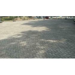 ROOIKORTING 1.850m2 grijs betonklinkers straatstenen bkk bs