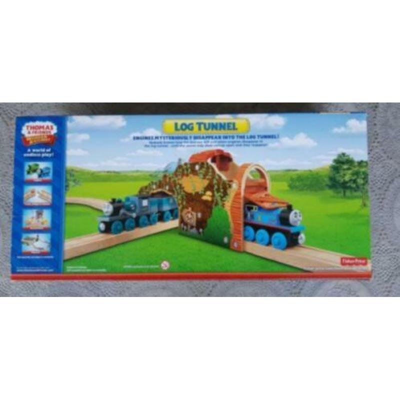 thomas de trein houten set remise