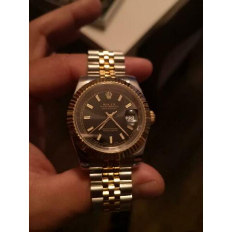 Rolex datejust 41mm goud staal