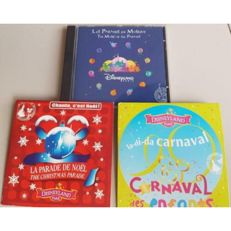 Disneyland Parijs cd pakket:Les Parades en Musique,2 singles
