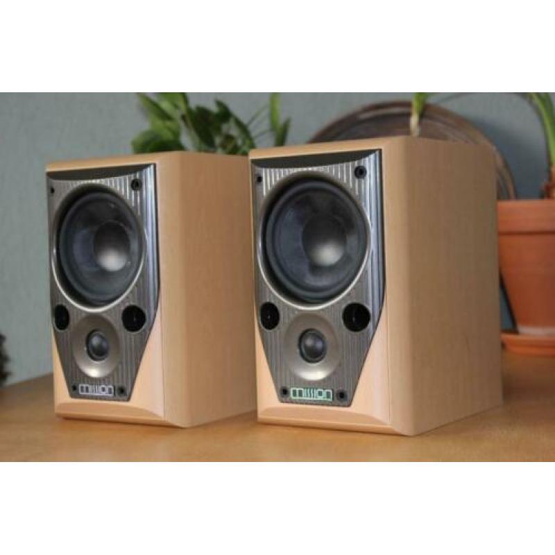 Mission M70 Bookshelf Speakers Maple (boekenplank)