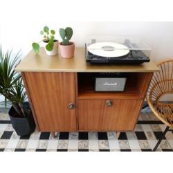 Vintage retro kast / dressoir / platenspeler meubel