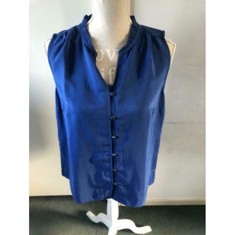 Te koop : Tommy hilfiger blauwe blouse maat M