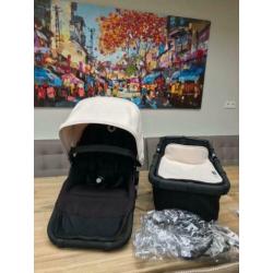 Bugaboo Cameleon3 ALL BLACK / OFF WHITE super netjes