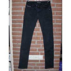 Zwarte Spijkerbroek Rose Player mt 34 (628)
