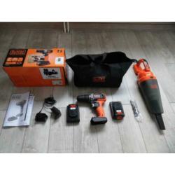 Nieuwe Black en dekker accu-boormachine