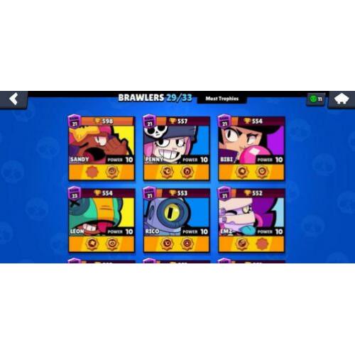 Brawl stars account