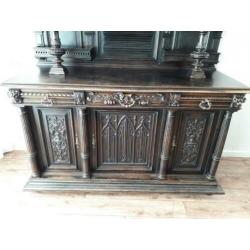Antieke Franse jachtkast, kast