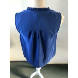 Te koop : Tommy hilfiger blauwe blouse maat M