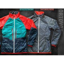 ORTOVOX warm, reversible 2-styles SWISSWOOL Jacket Women XL