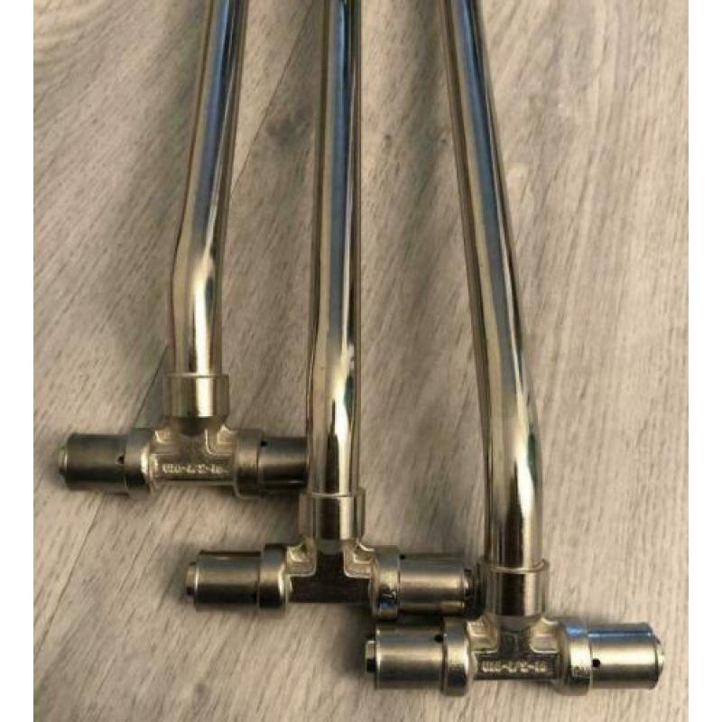 Uponor uponor Pers T-stuk 16x16x350 mm.(3 stuks).