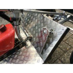 Skelter met puch kickstart blok nieuwstaat!