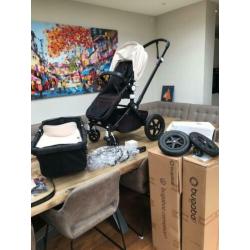 Bugaboo Cameleon3 ALL BLACK / OFF WHITE super netjes