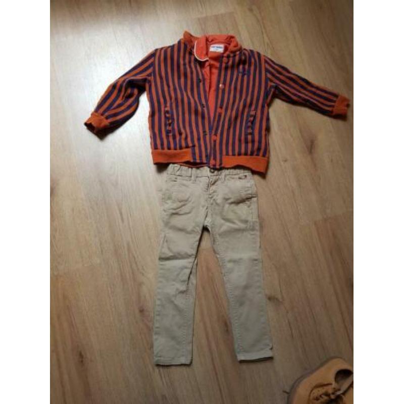 Super mooi skinny broekje tommy hilfiger maat 98, kwaliteit!