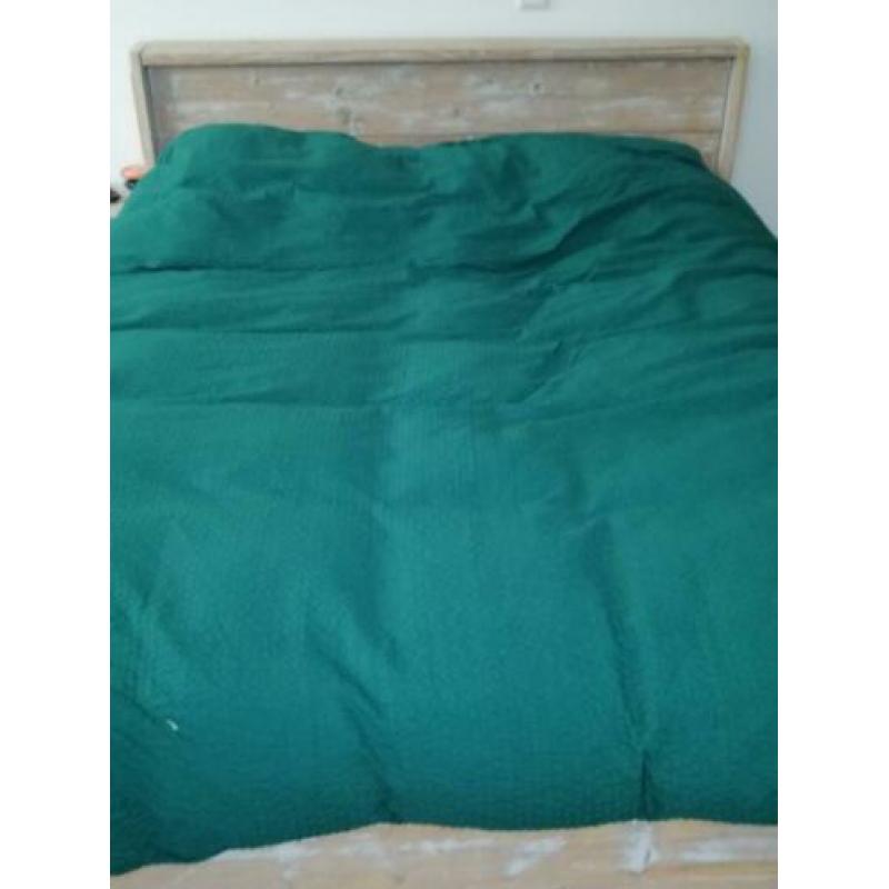 Steigerhouten bed!