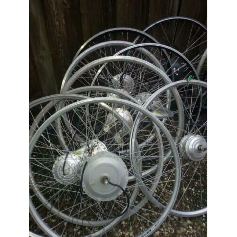 Elektrische fiets voor wieln