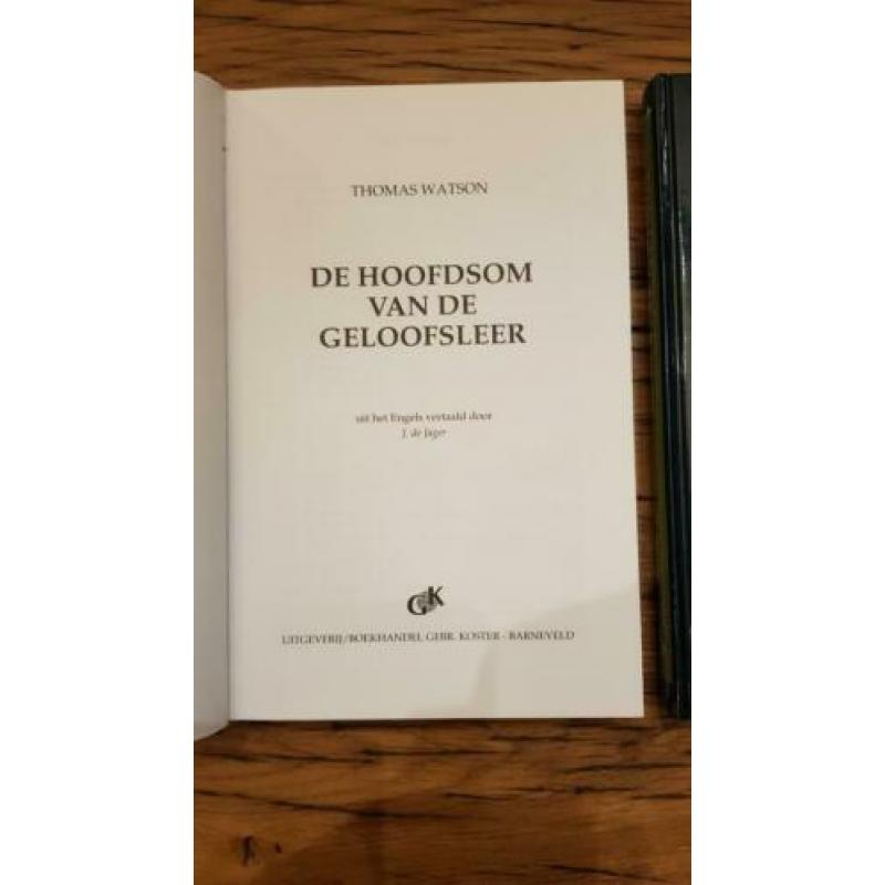 Thomas Watson, De leer der waarheid 3 delige serie