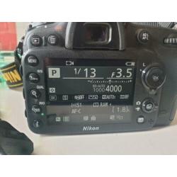 Nikon D7200 18-140mm 4530 clicks