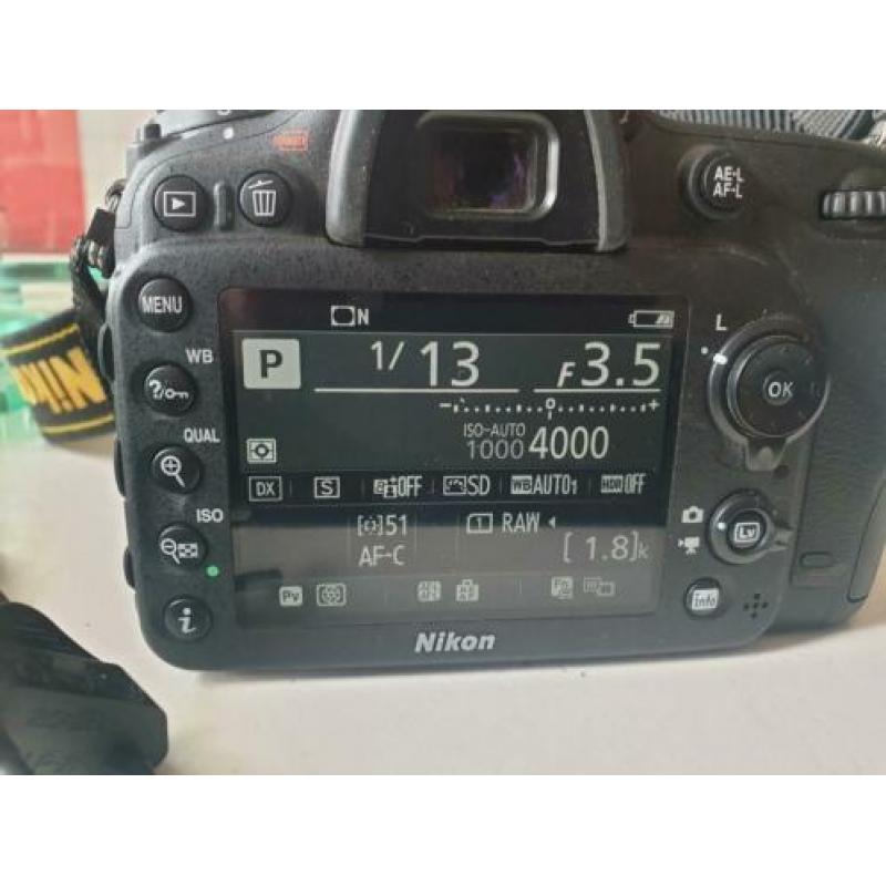 Nikon D7200 18-140mm 4530 clicks