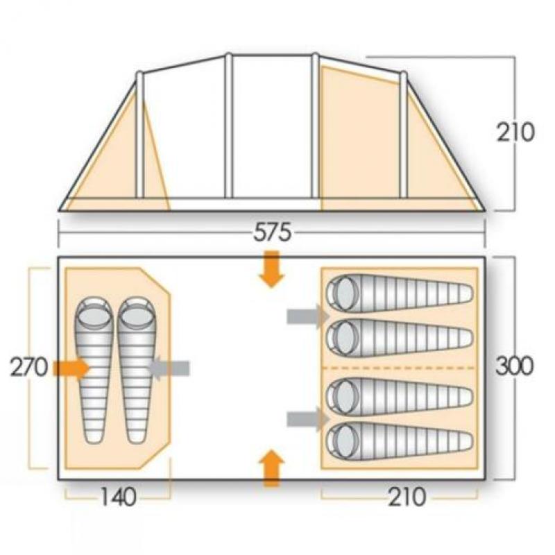 Airbeamtent