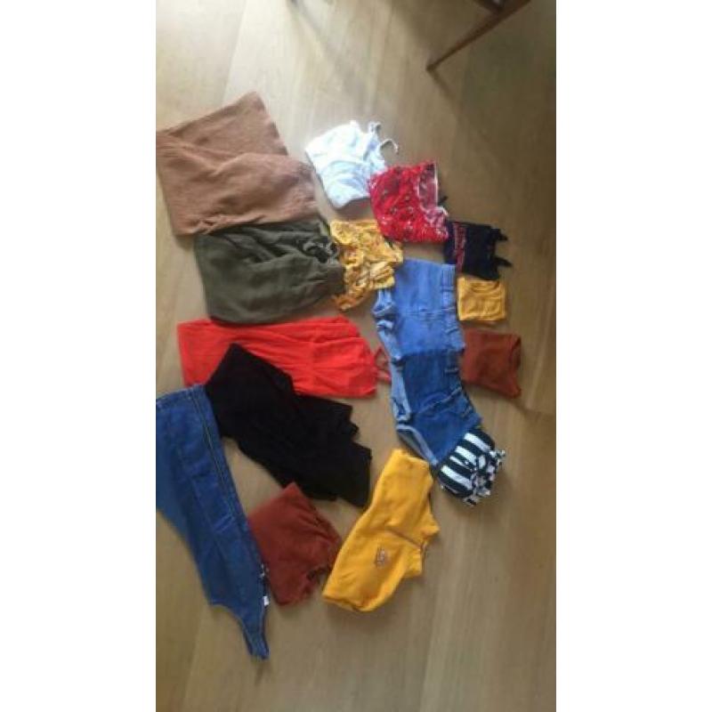 Pakket meidenkleding voorjaar/zomer maat XS