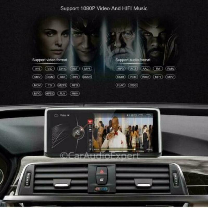 BMW 3serie F30 4serie navigatie dab+ android 9.0 octacore 4G