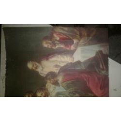 avondmaal , print , H Zatzka
