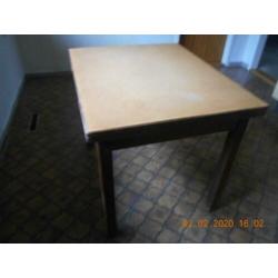 Retro eiken eettafel