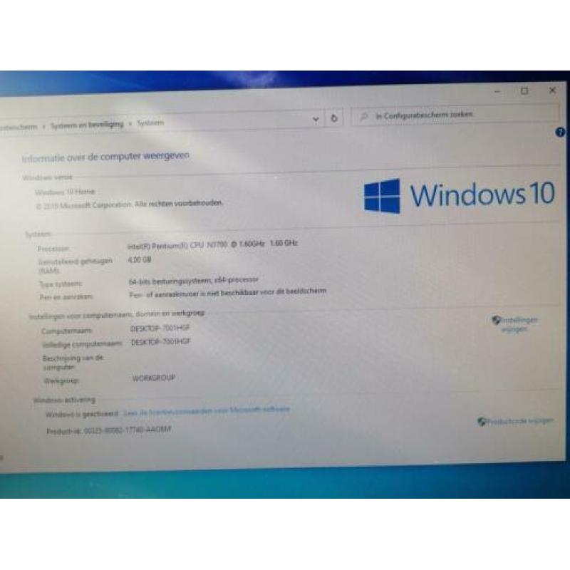 Acer Aspire xc 704 desktop computer, Intel Pentium N3700