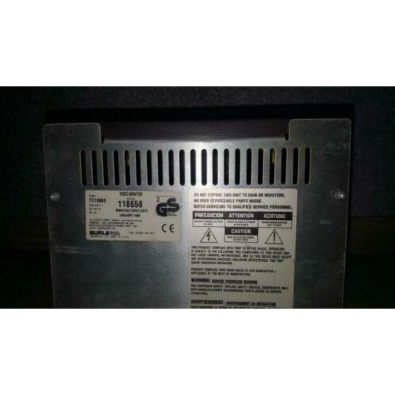 Burle 120 vac video monitor TC1909X